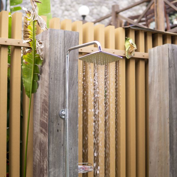 Cost of Outdoor Shower Plumbing in Woodinville