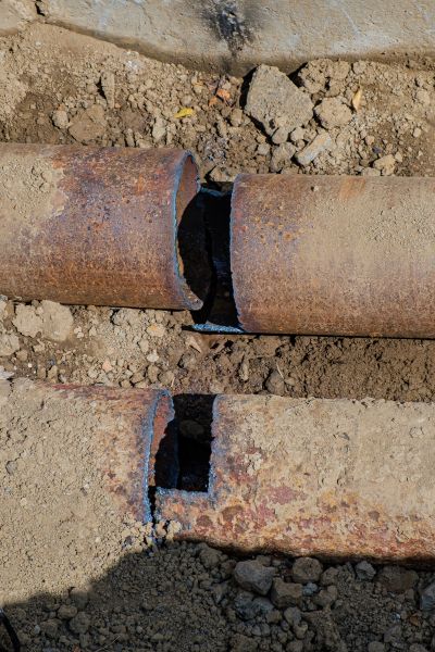 Corroded Pipe Repair in Woodinville