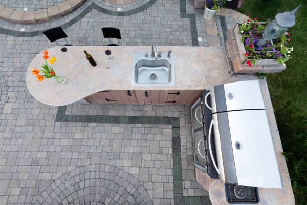 Outdoor Sink Installation in Woodinville