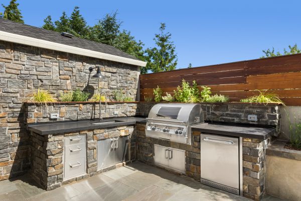 Exterior Kitchen Plumbing