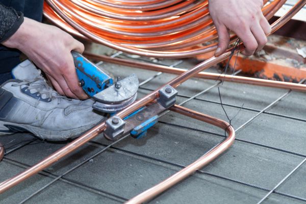 Copper Piping Installation in Woodinville